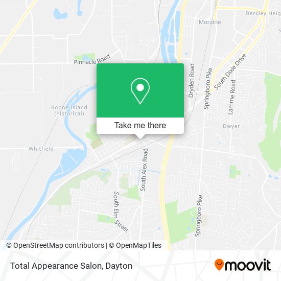 Total Appearance Salon map