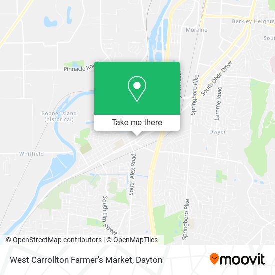 Mapa de West Carrollton Farmer's Market