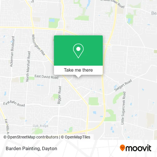Barden Painting map