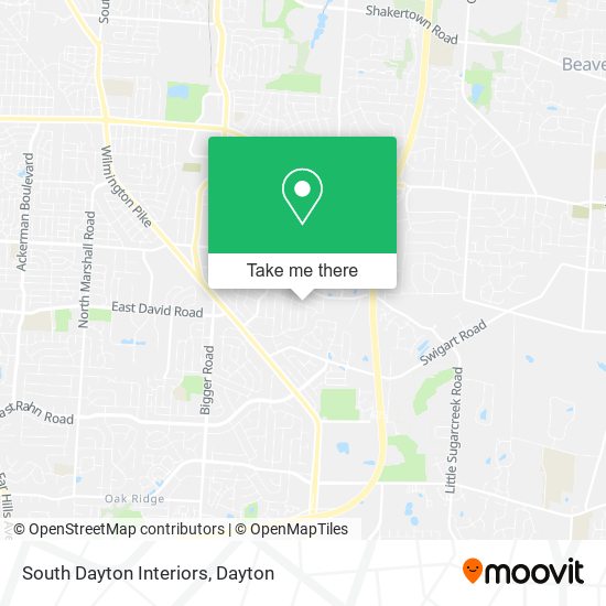 South Dayton Interiors map