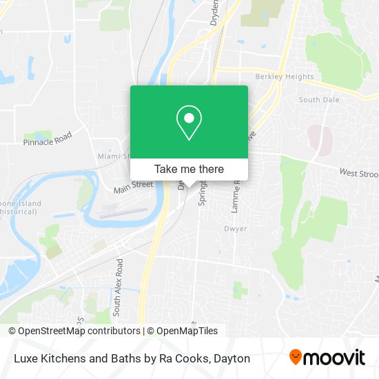 Luxe Kitchens and Baths by Ra Cooks map