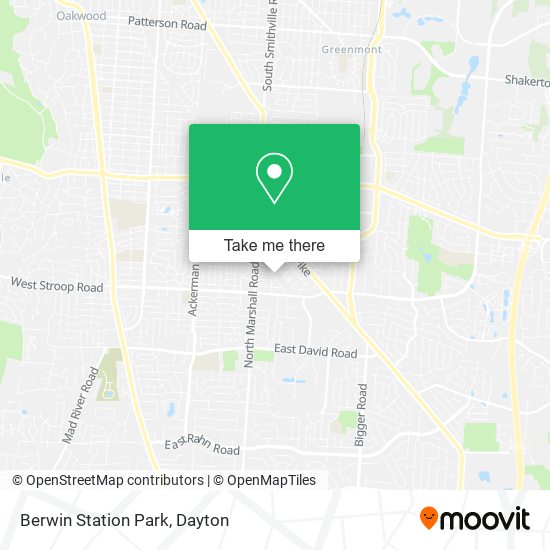 Berwin Station Park map