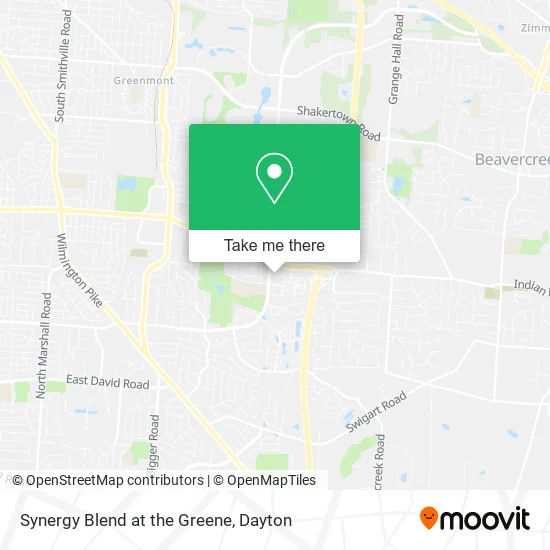 Mapa de Synergy Blend at the Greene