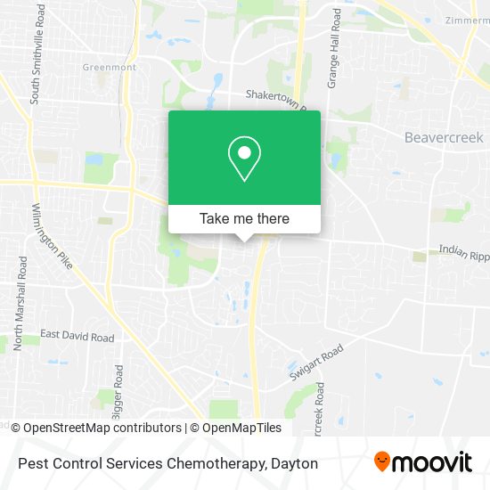 Mapa de Pest Control Services Chemotherapy