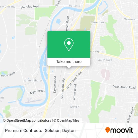 Premium Contractor Solution map