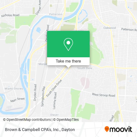 Mapa de Brown & Campbell CPA's, Inc.