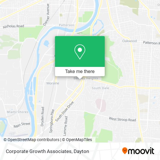 Corporate Growth Associates map