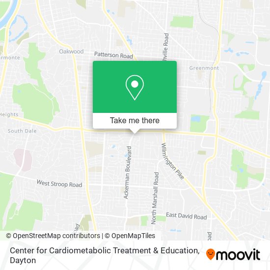 Mapa de Center for Cardiometabolic Treatment & Education
