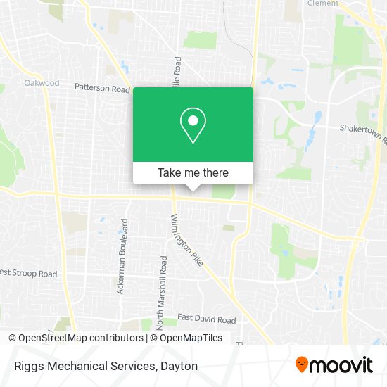 Riggs Mechanical Services map