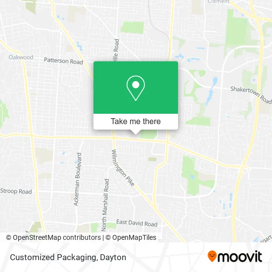 Mapa de Customized Packaging