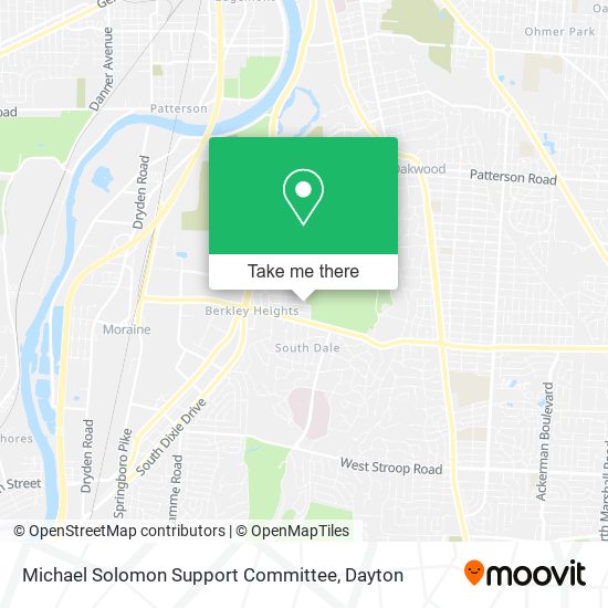 Mapa de Michael Solomon Support Committee