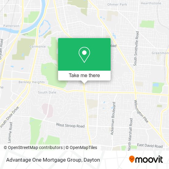 Advantage One Mortgage Group map