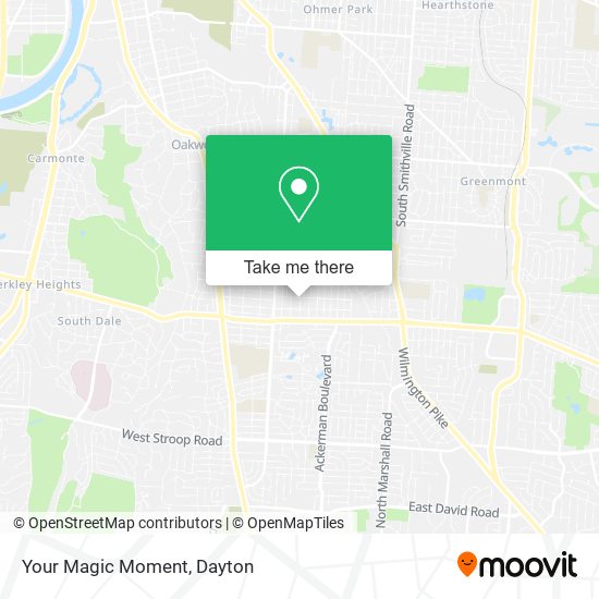 Your Magic Moment map