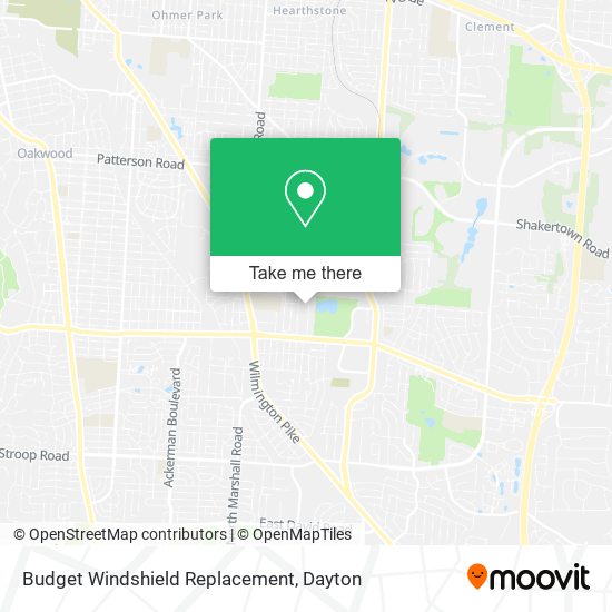 Budget Windshield Replacement map