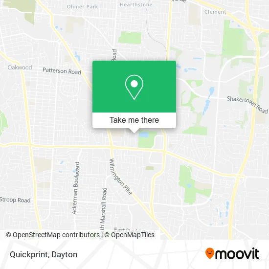 Mapa de Quickprint