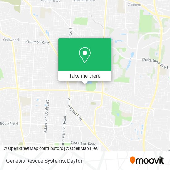 Mapa de Genesis Rescue Systems