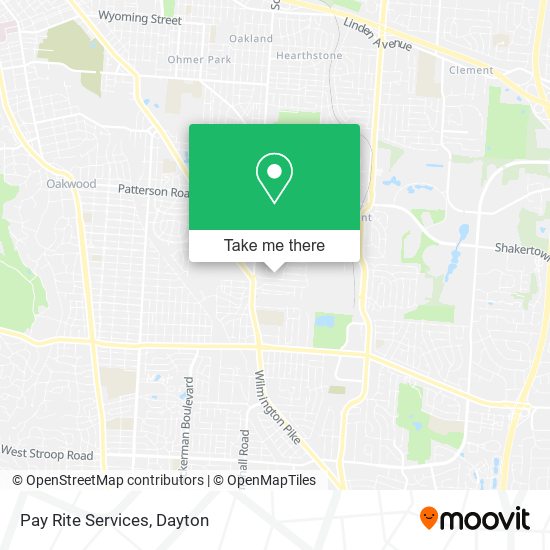 Pay Rite Services map