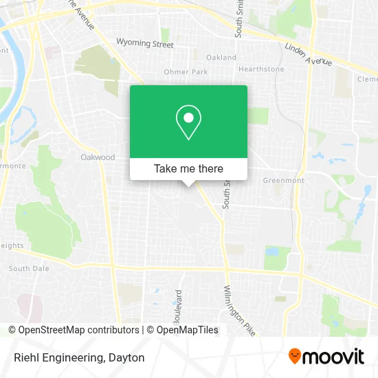 Riehl Engineering map