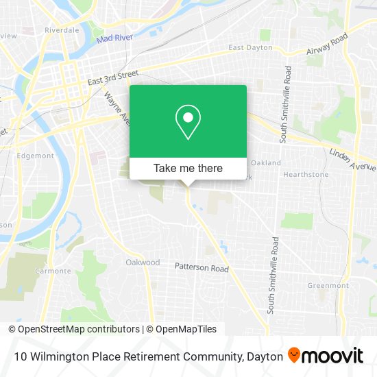 10 Wilmington Place Retirement Community map
