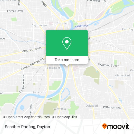 Mapa de Schriber Roofing