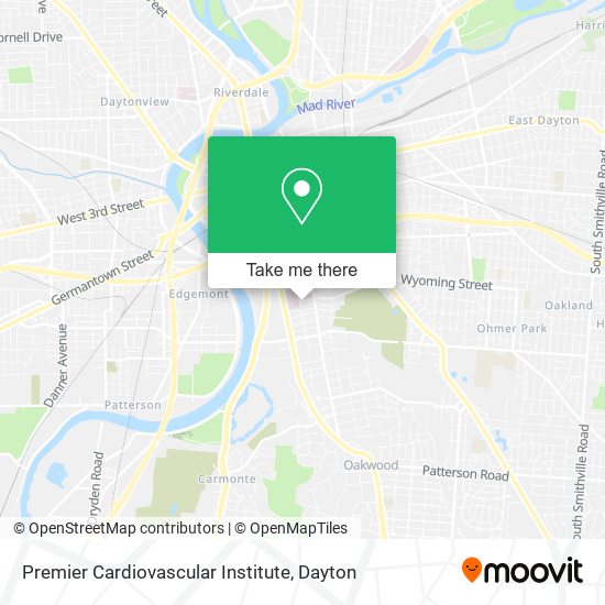 Mapa de Premier Cardiovascular Institute