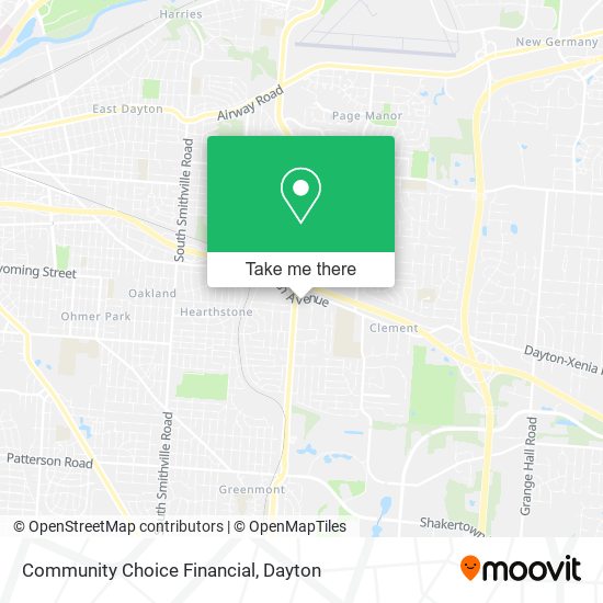 Community Choice Financial map