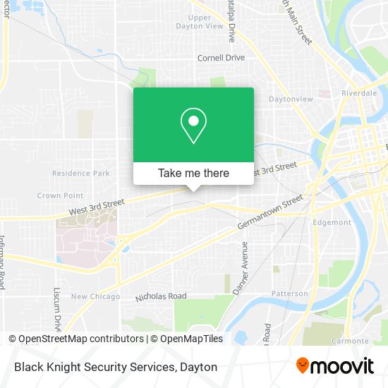 Black Knight Security Services map