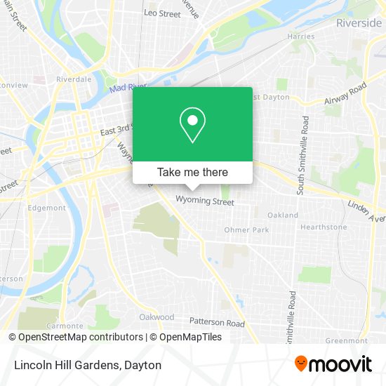 Mapa de Lincoln Hill Gardens