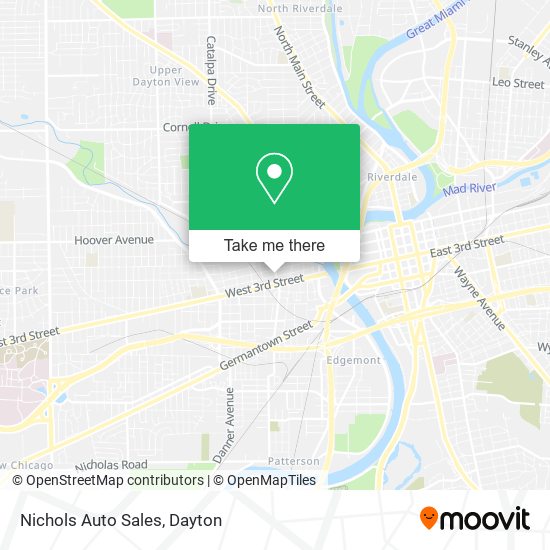 Nichols Auto Sales map