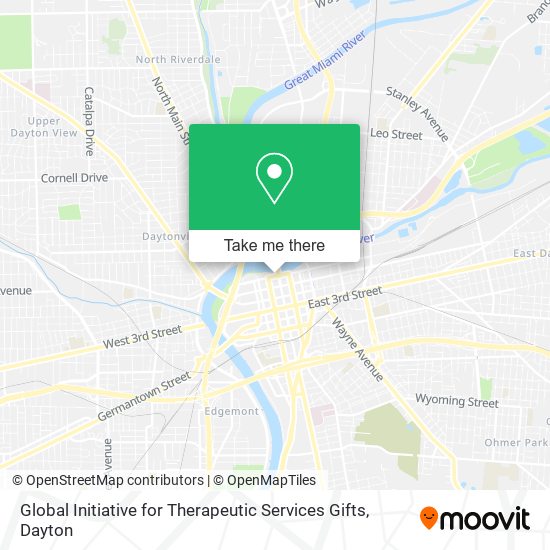 Mapa de Global Initiative for Therapeutic Services Gifts