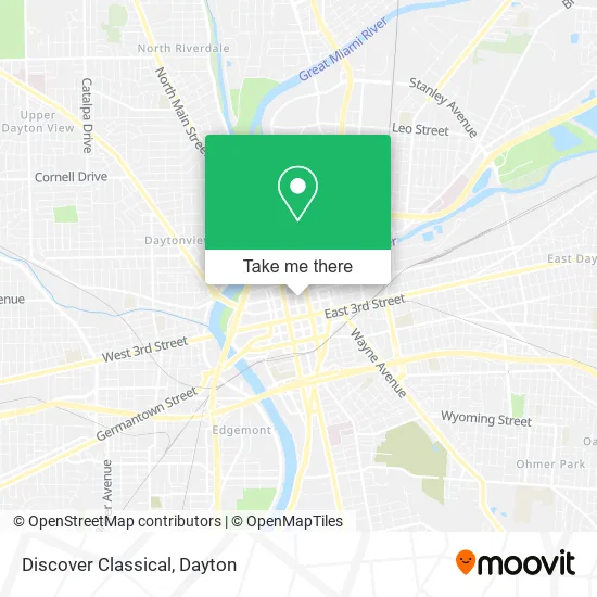 Discover Classical map