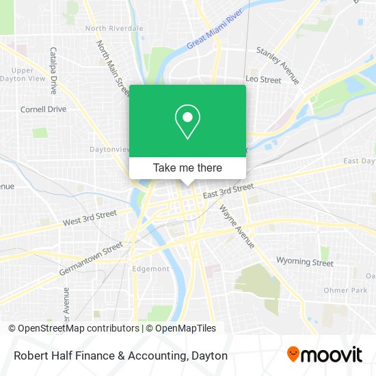 Robert Half Finance & Accounting map