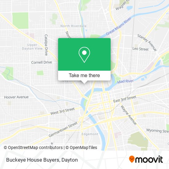 Buckeye House Buyers map
