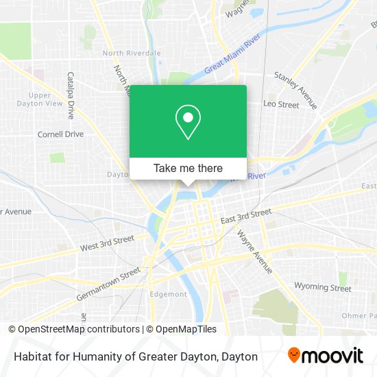 Mapa de Habitat for Humanity of Greater Dayton