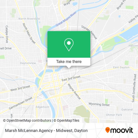 Marsh McLennan Agency - Midwest map