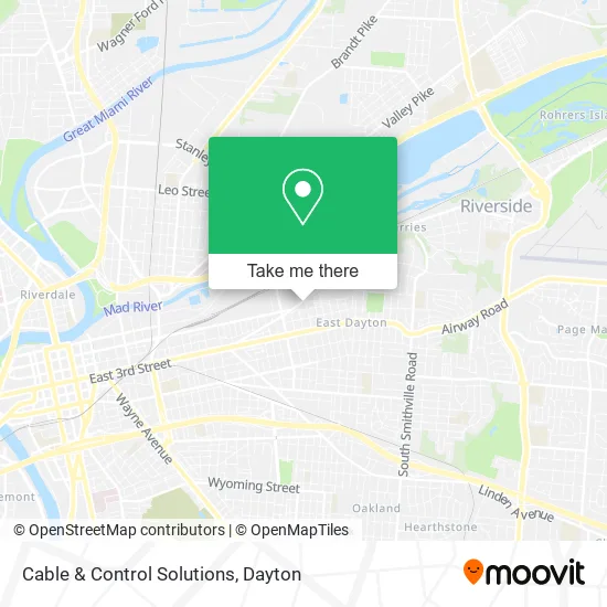 Cable & Control Solutions map