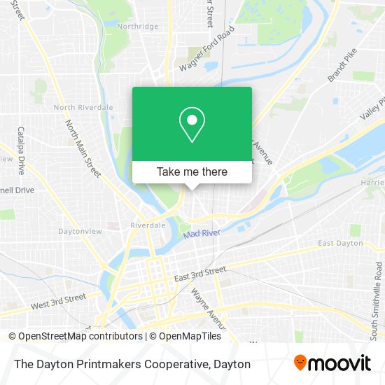 Mapa de The Dayton Printmakers Cooperative