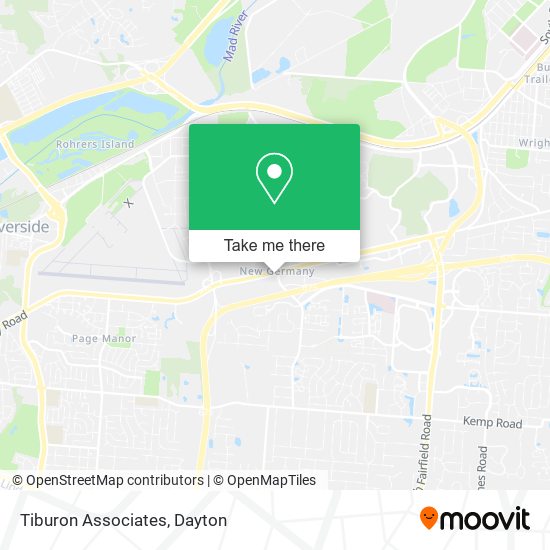 Tiburon Associates map