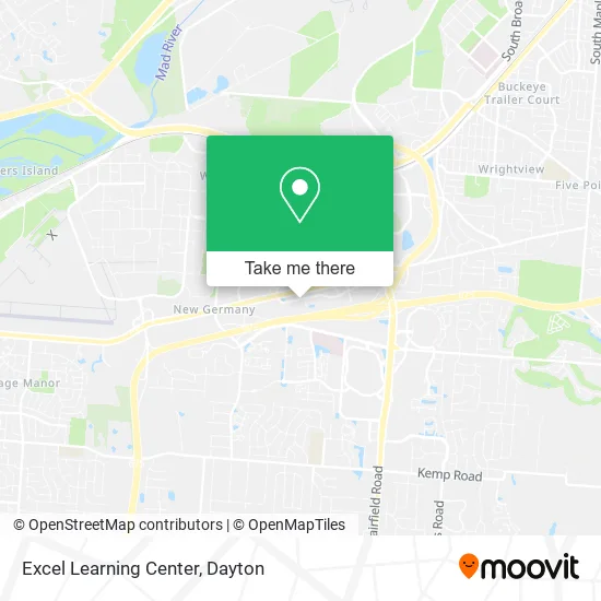 Excel Learning Center map