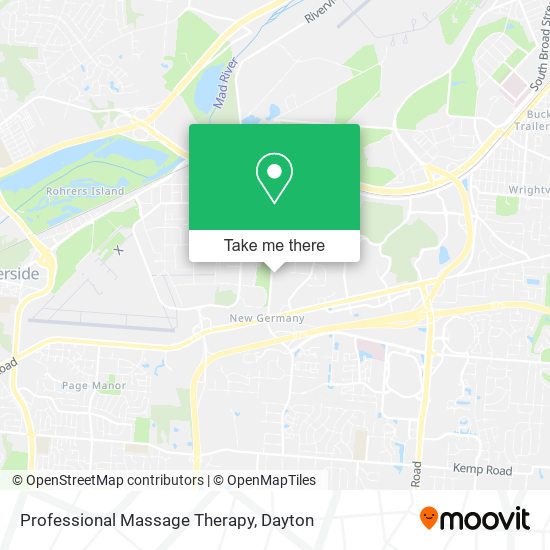 Mapa de Professional Massage Therapy