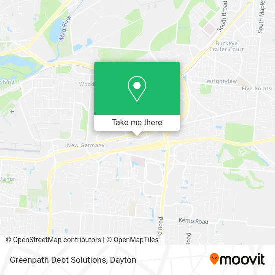 Greenpath Debt Solutions map