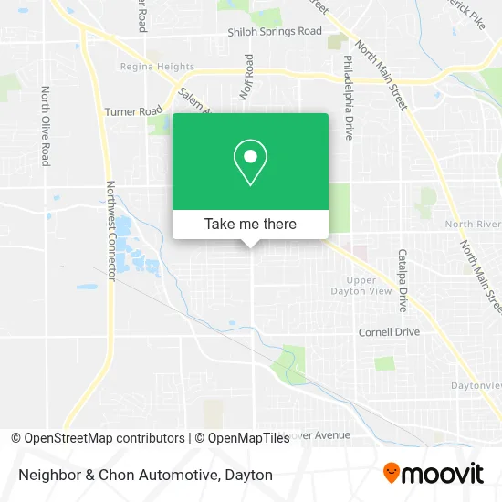 Neighbor & Chon Automotive map