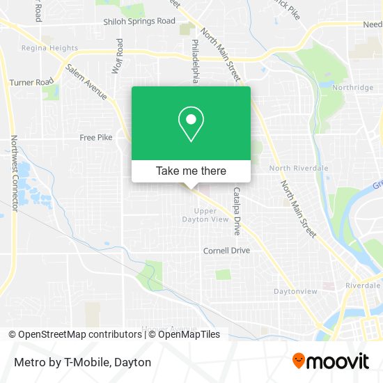 Metro by T-Mobile map