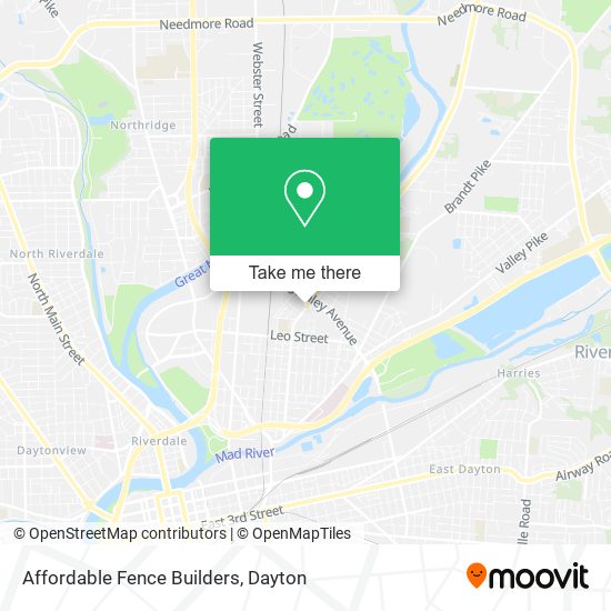 Mapa de Affordable Fence Builders