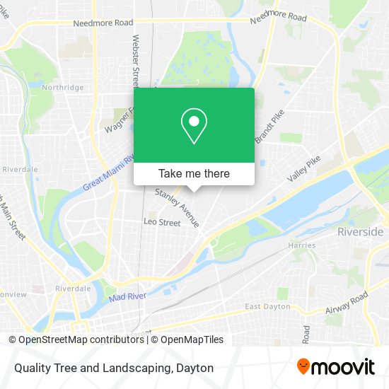 Quality Tree and Landscaping map