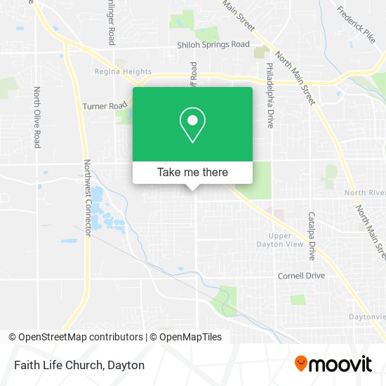 Faith Life Church map