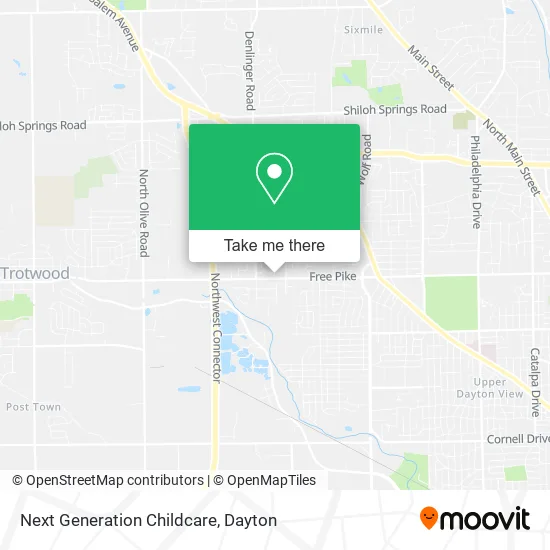 Mapa de Next Generation Childcare