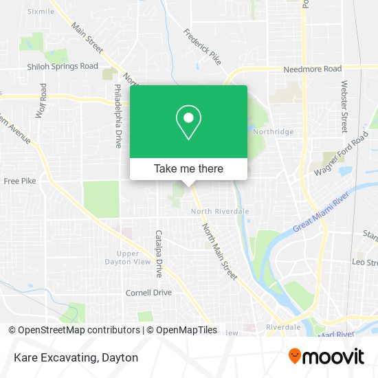Mapa de Kare Excavating