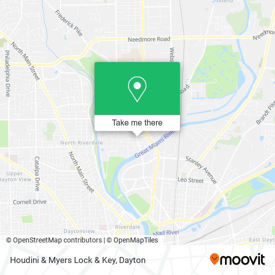 Houdini & Myers Lock & Key map
