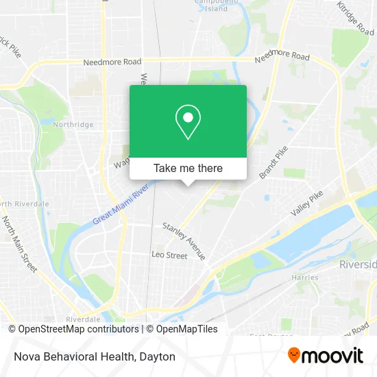 Nova Behavioral Health map